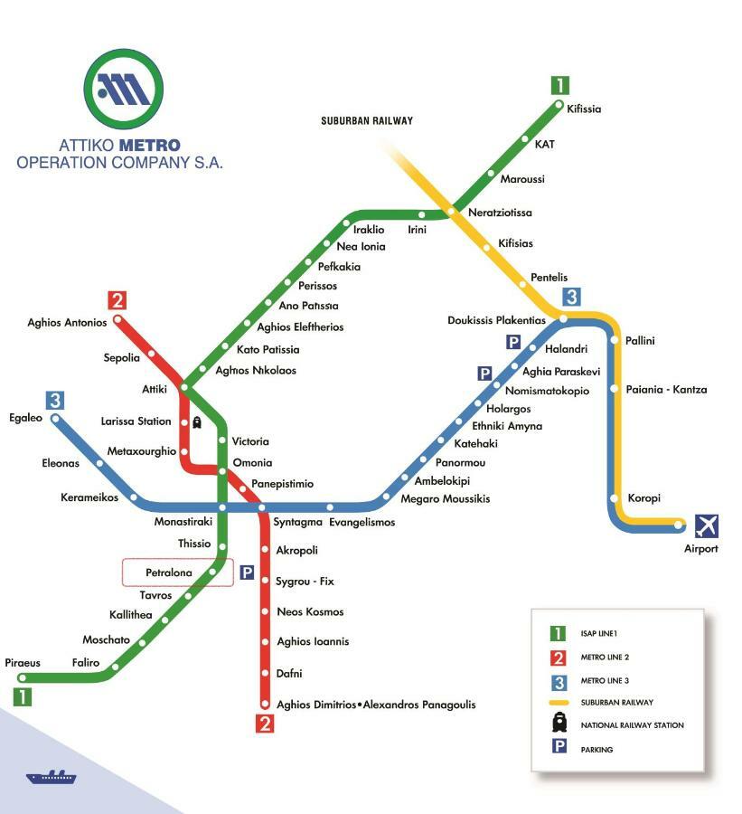 D16 Athens Apartment - 5' Mins To Petralona Metro Kültér fotó